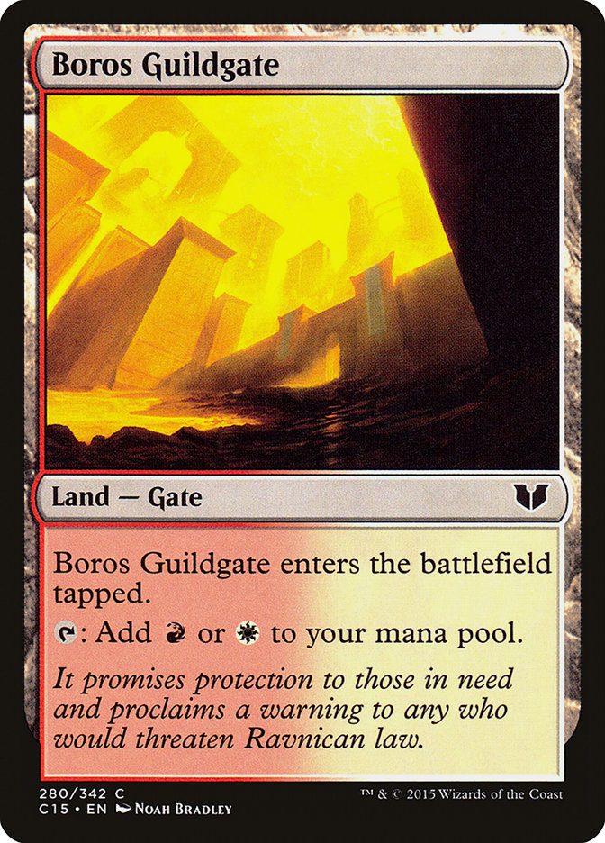 Boros Guildgate [Commander 2015] MTG Single Magic: The Gathering    | Red Claw Gaming