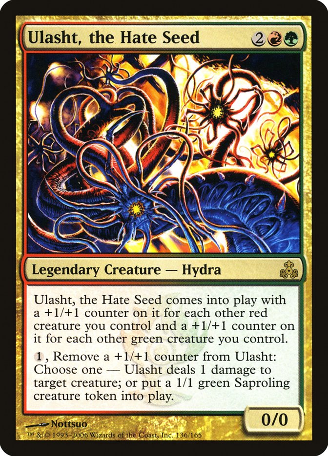 Ulasht, the Hate Seed [Guildpact] MTG Single Magic: The Gathering    | Red Claw Gaming