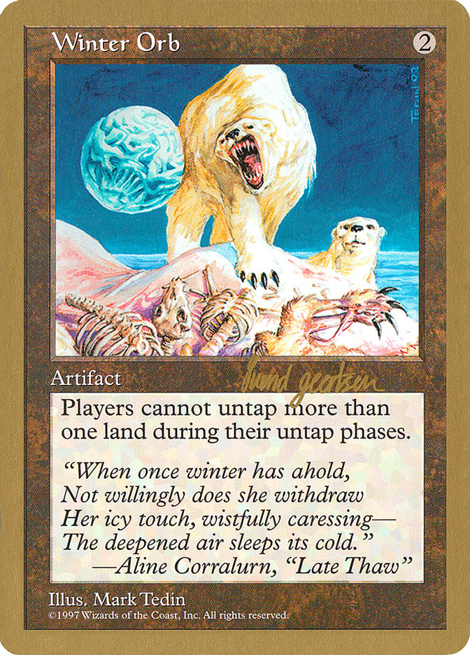 Winter Orb (Svend Geertsen) [World Championship Decks 1997] MTG Single Magic: The Gathering    | Red Claw Gaming