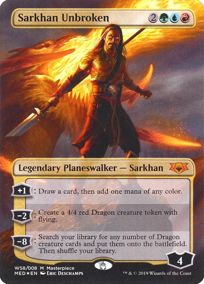 Sarkhan Unbroken [Mythic Edition] MTG Single Magic: The Gathering    | Red Claw Gaming