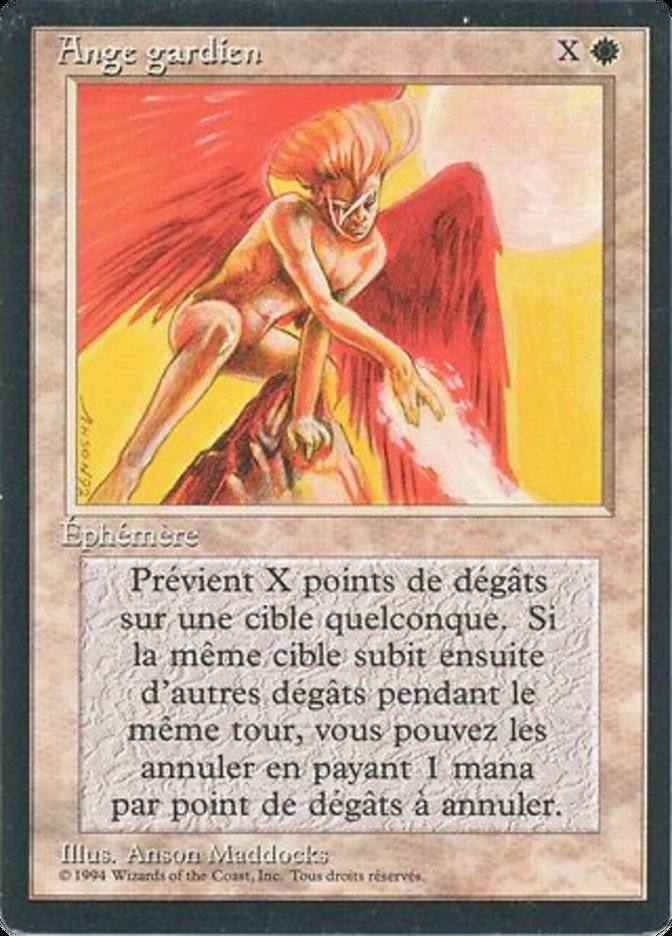 Guardian Angel [Foreign Black Border] MTG Single Magic: The Gathering    | Red Claw Gaming