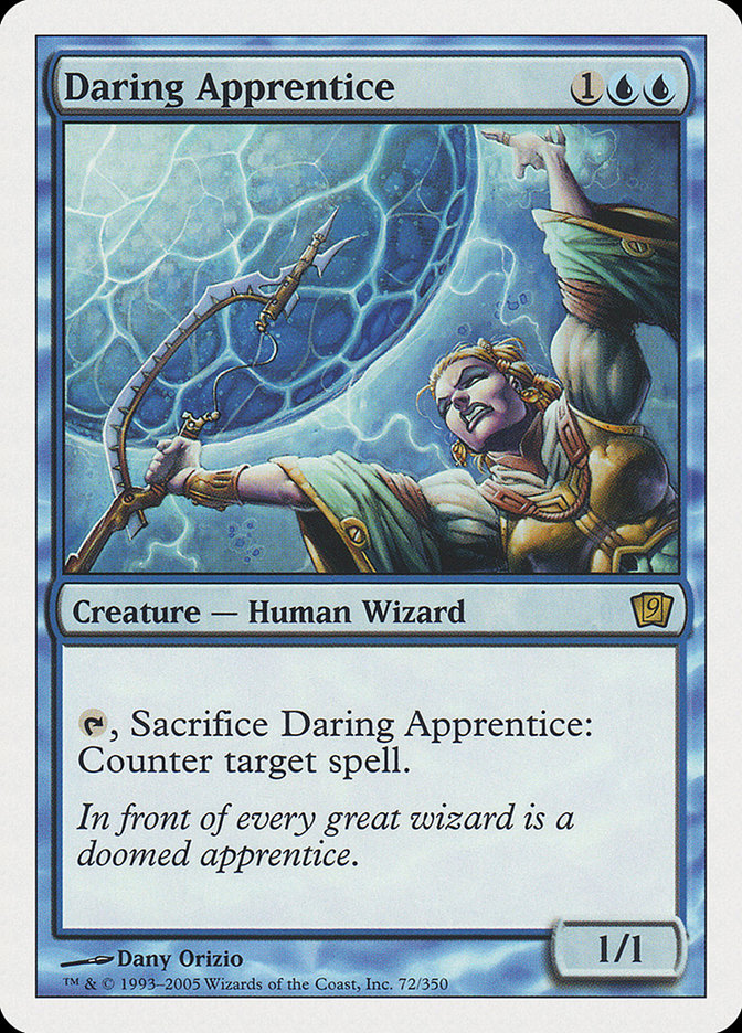 Daring Apprentice [Ninth Edition] MTG Single Magic: The Gathering    | Red Claw Gaming