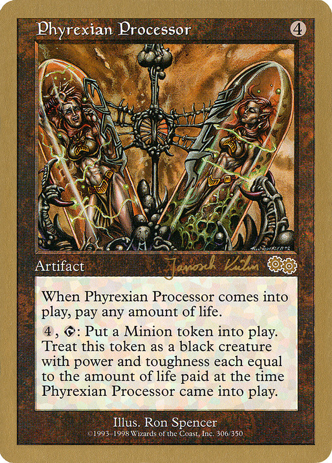 Phyrexian Processor (Janosch Kuhn) [World Championship Decks 2000] MTG Single Magic: The Gathering    | Red Claw Gaming