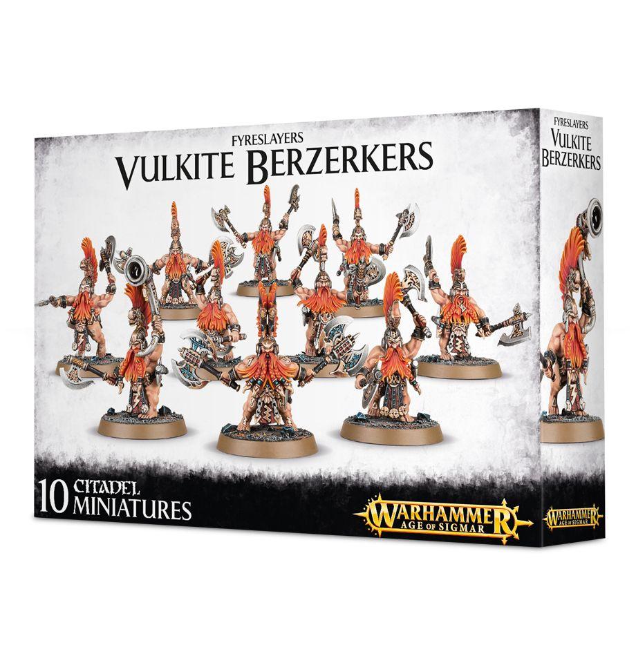 FYRESLAYERS VULKITE BERZERKERS Fyreslayers Games Workshop    | Red Claw Gaming