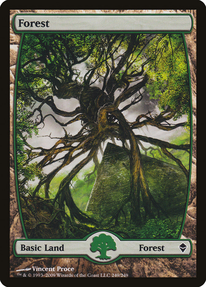 Forest (249) [Zendikar] MTG Single Magic: The Gathering    | Red Claw Gaming