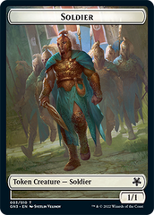 Soldier // Drake Double-Sided Token [Game Night: Free-for-All Tokens] MTG Single Magic: The Gathering    | Red Claw Gaming