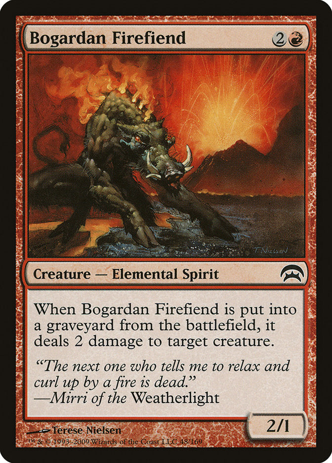 Bogardan Firefiend [Planechase] MTG Single Magic: The Gathering    | Red Claw Gaming