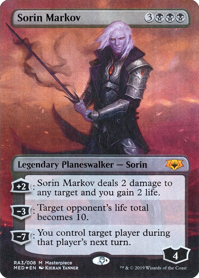 Sorin Markov [Mythic Edition] MTG Single Magic: The Gathering    | Red Claw Gaming