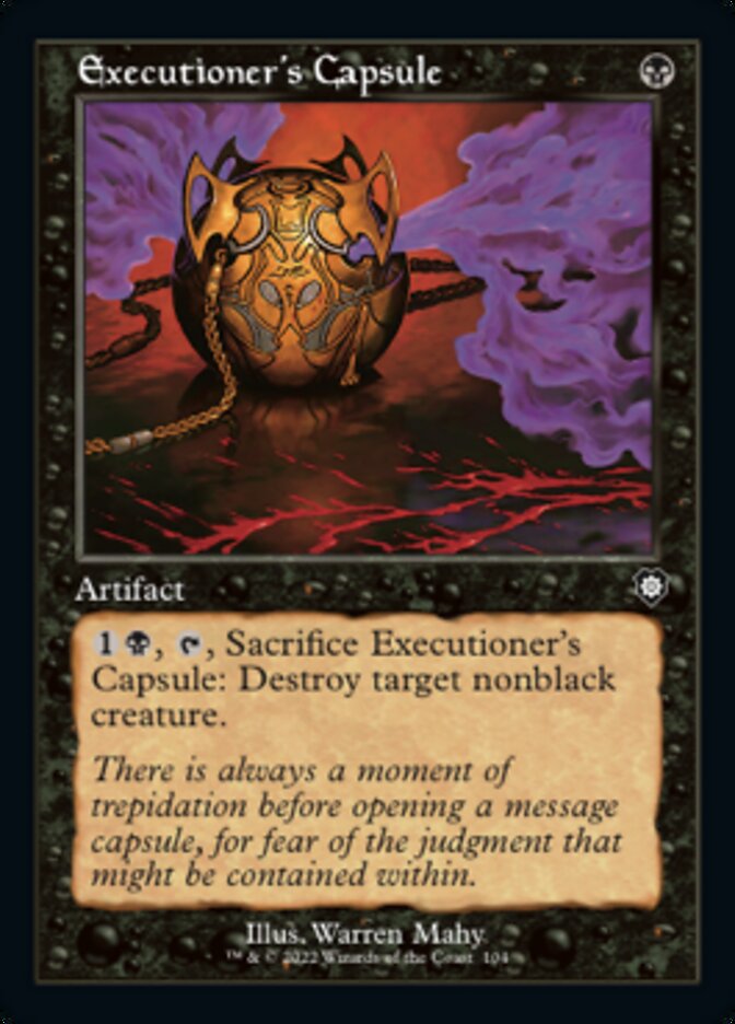 Executioner's Capsule (Retro) [The Brothers' War Commander] MTG Single Magic: The Gathering    | Red Claw Gaming