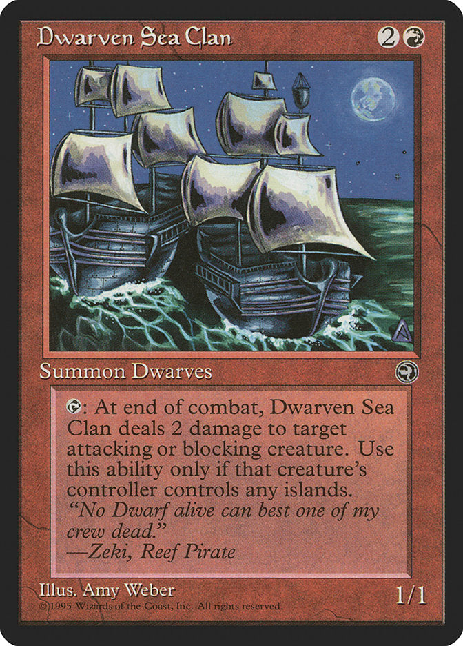 Dwarven Sea Clan [Homelands] MTG Single Magic: The Gathering    | Red Claw Gaming