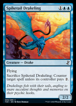 Spiketail Drakeling [Time Spiral Remastered] MTG Single Magic: The Gathering    | Red Claw Gaming