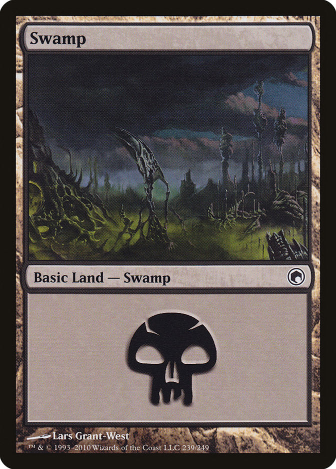 Swamp (239) [Scars of Mirrodin] MTG Single Magic: The Gathering    | Red Claw Gaming