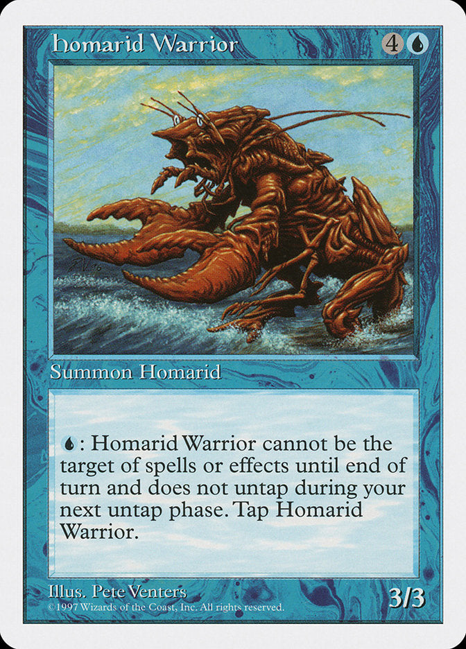 Homarid Warrior [Fifth Edition] MTG Single Magic: The Gathering    | Red Claw Gaming