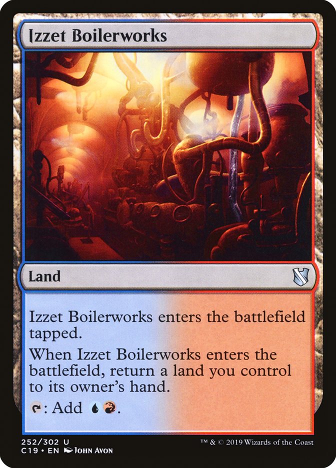 Izzet Boilerworks [Commander 2019] MTG Single Magic: The Gathering    | Red Claw Gaming