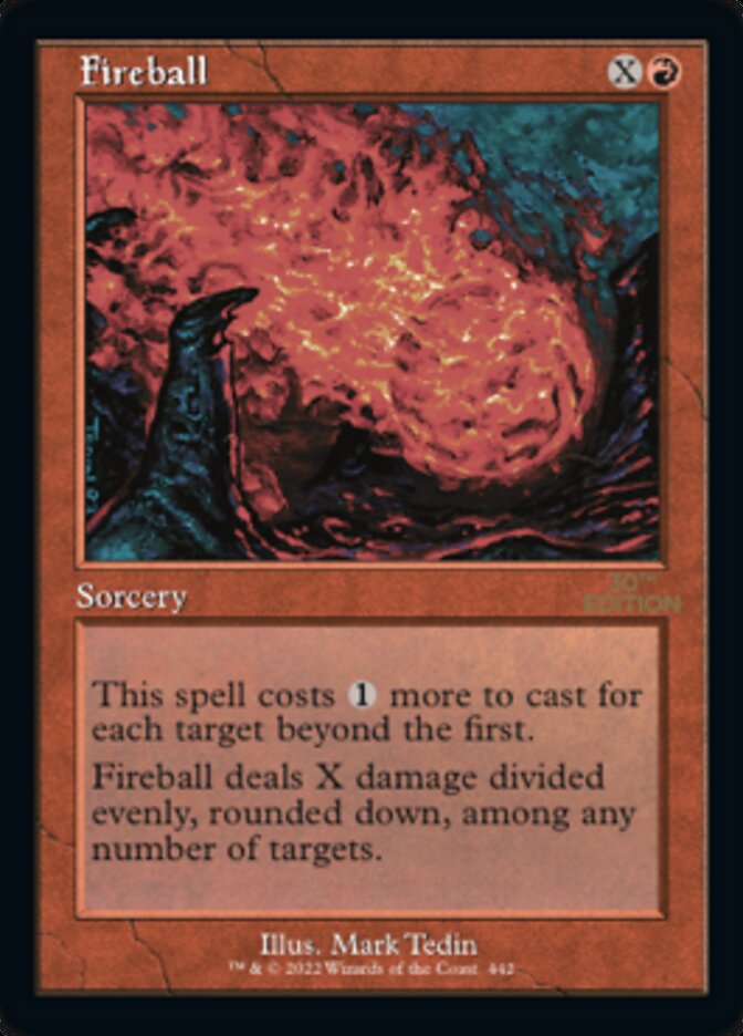 Fireball (Retro) [30th Anniversary Edition] MTG Single Magic: The Gathering    | Red Claw Gaming