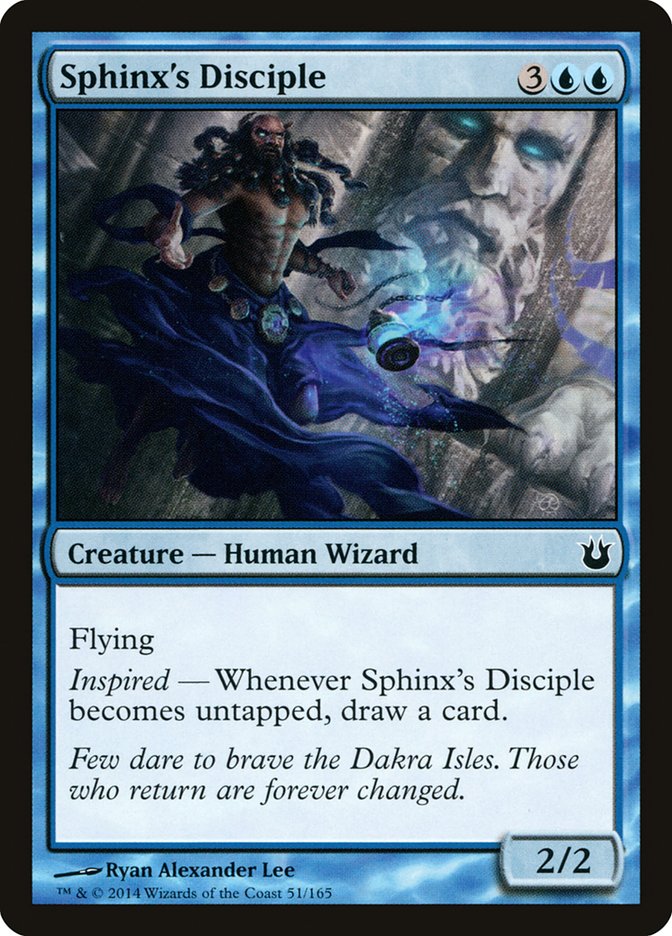 Sphinx's Disciple [Born of the Gods] MTG Single Magic: The Gathering    | Red Claw Gaming