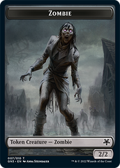 Zombie // Angel Double-Sided Token [Game Night: Free-for-All Tokens] MTG Single Magic: The Gathering    | Red Claw Gaming