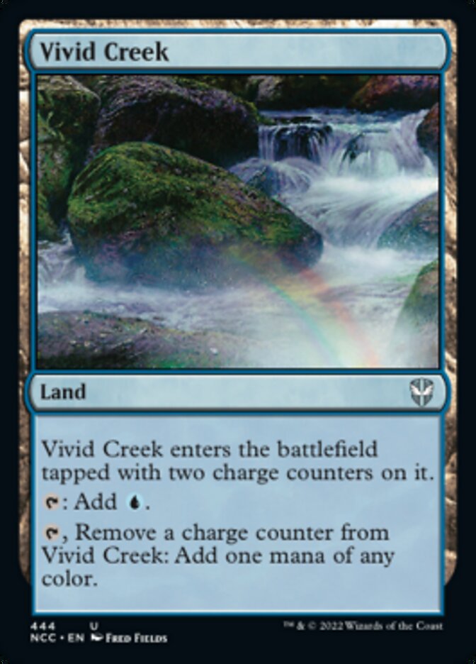 Vivid Creek [Streets of New Capenna Commander] MTG Single Magic: The Gathering    | Red Claw Gaming