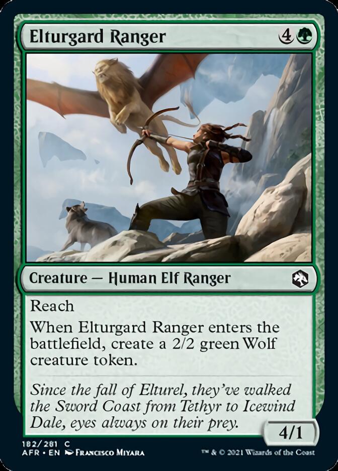 Elturgard Ranger [Dungeons & Dragons: Adventures in the Forgotten Realms] MTG Single Magic: The Gathering    | Red Claw Gaming