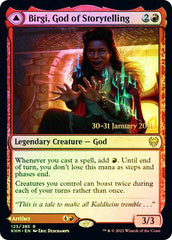 Birgi, God of Storytelling // Harnfel, Horn of Bounty [Kaldheim Prerelease Promos] MTG Single Magic: The Gathering    | Red Claw Gaming