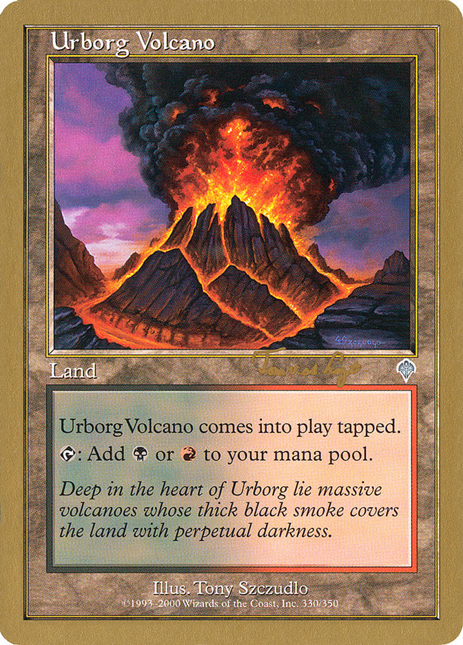 Urborg Volcano (Tom van de Logt) [World Championship Decks 2001] MTG Single Magic: The Gathering    | Red Claw Gaming