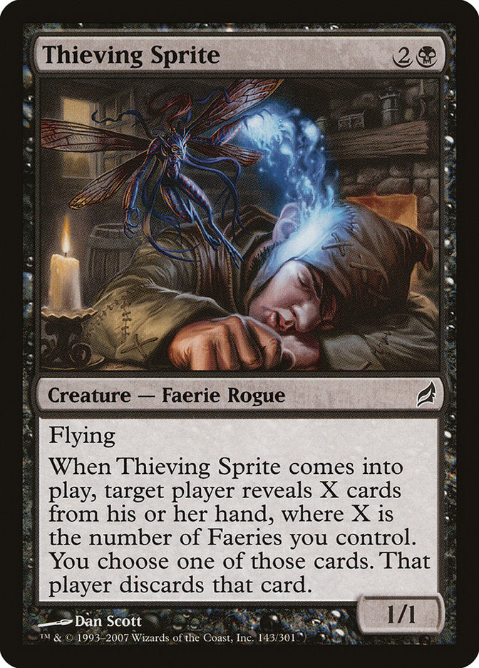 Thieving Sprite [Lorwyn] MTG Single Magic: The Gathering    | Red Claw Gaming