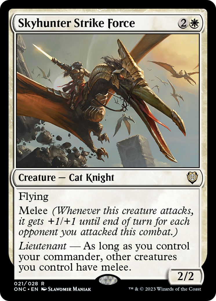 Skyhunter Strike Force [Phyrexia: All Will Be One Commander] MTG Single Magic: The Gathering    | Red Claw Gaming