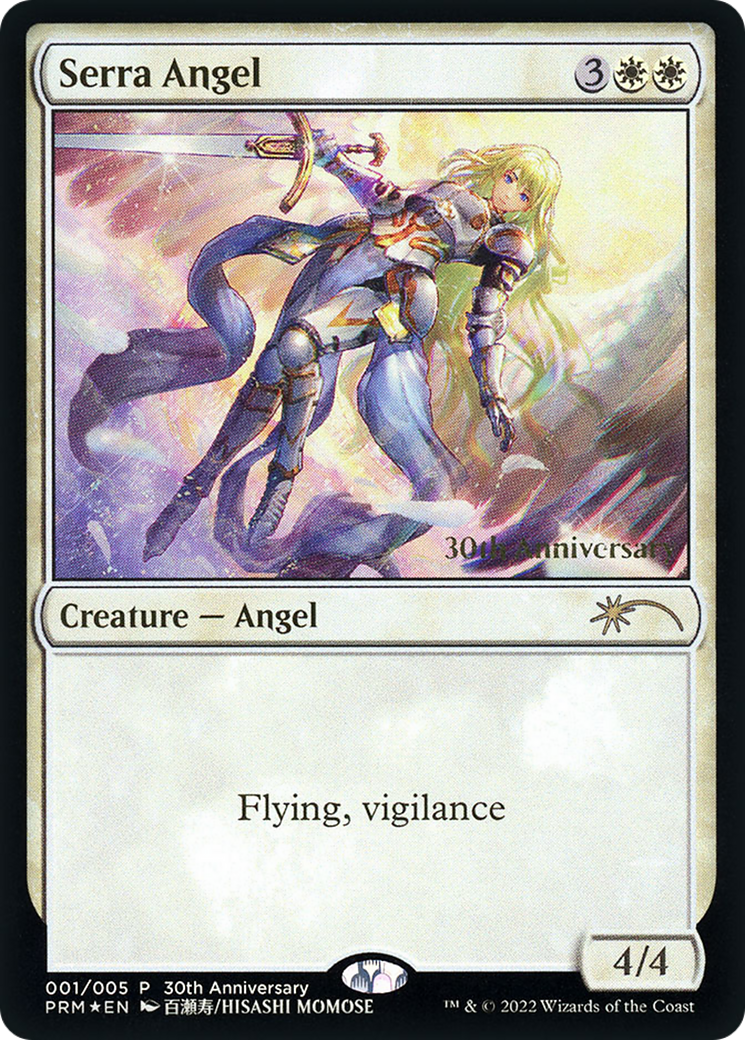 Serra Angel [30th Anniversary History Promos] MTG Single Magic: The Gathering    | Red Claw Gaming