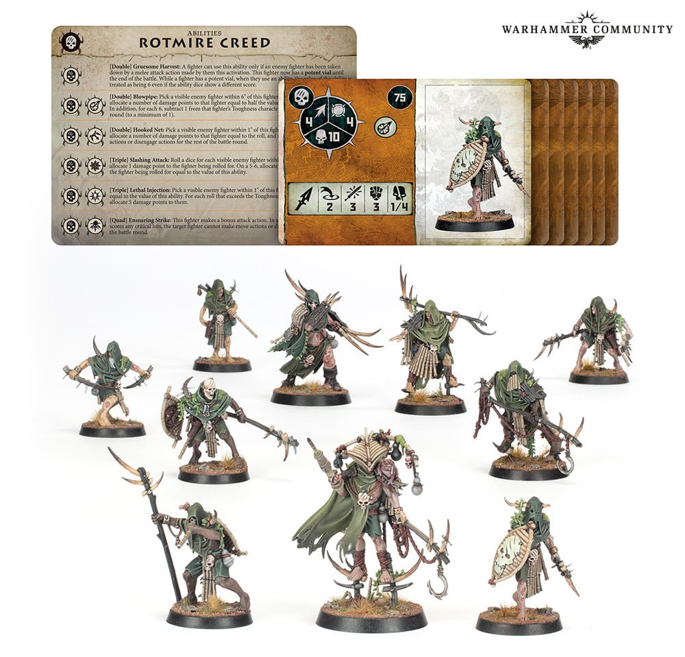 WARCRY: ROTMIRE CREED Warcry Games Workshop    | Red Claw Gaming