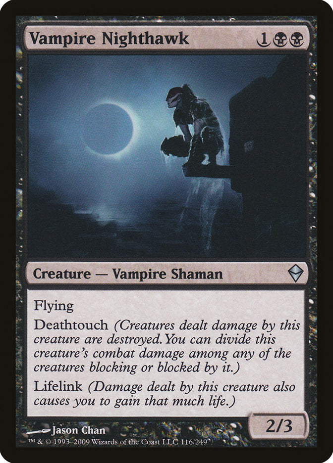 Vampire Nighthawk [Zendikar] MTG Single Magic: The Gathering    | Red Claw Gaming