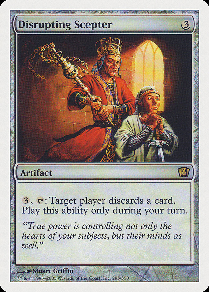 Disrupting Scepter [Ninth Edition] MTG Single Magic: The Gathering    | Red Claw Gaming