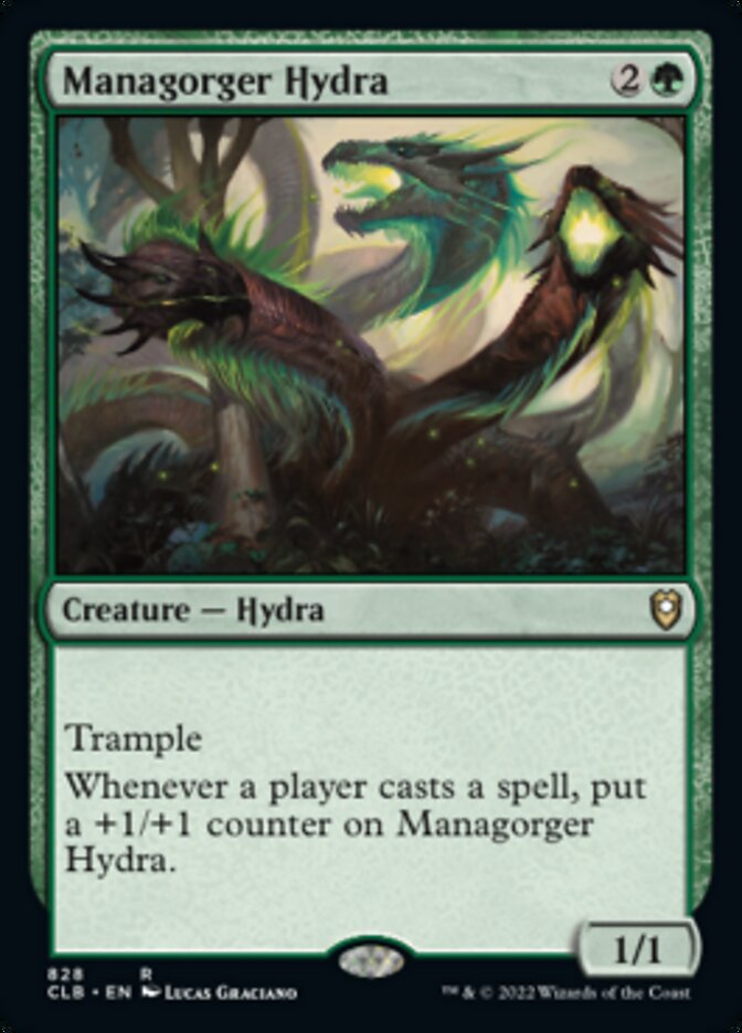 Managorger Hydra [Commander Legends: Battle for Baldur's Gate] MTG Single Magic: The Gathering    | Red Claw Gaming