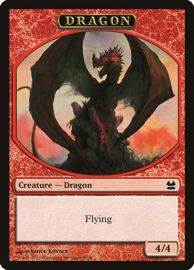 Dragon Token [Modern Masters Tokens] MTG Single Magic: The Gathering    | Red Claw Gaming