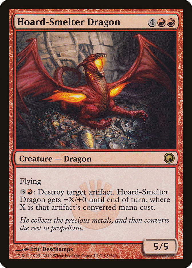 Hoard-Smelter Dragon [Scars of Mirrodin] MTG Single Magic: The Gathering    | Red Claw Gaming