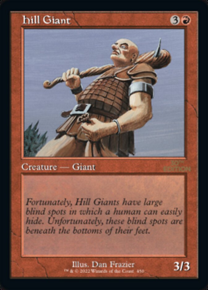 Hill Giant (Retro) [30th Anniversary Edition] MTG Single Magic: The Gathering    | Red Claw Gaming