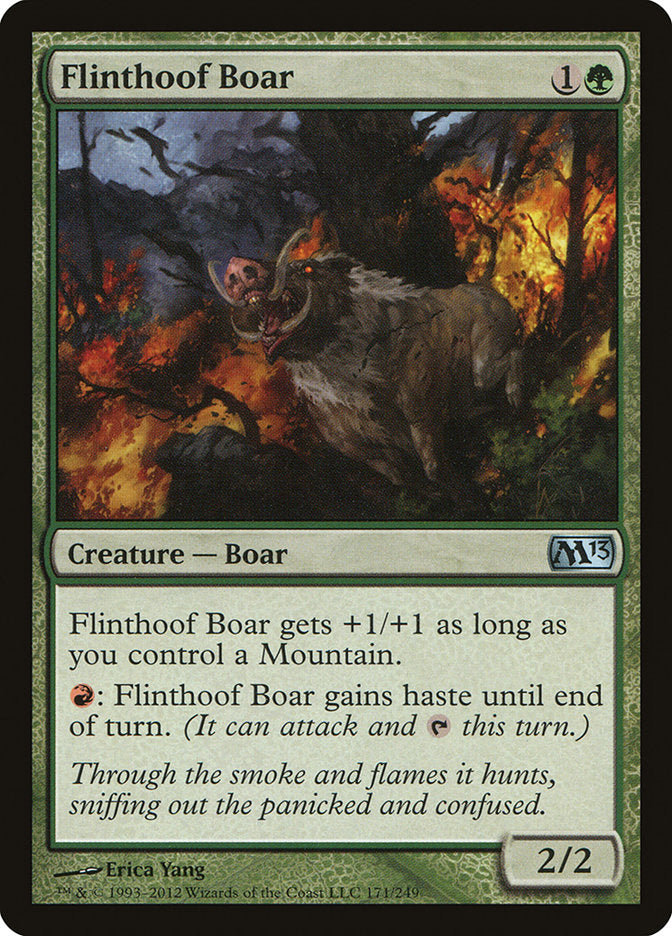 Flinthoof Boar [Magic 2013] MTG Single Magic: The Gathering    | Red Claw Gaming