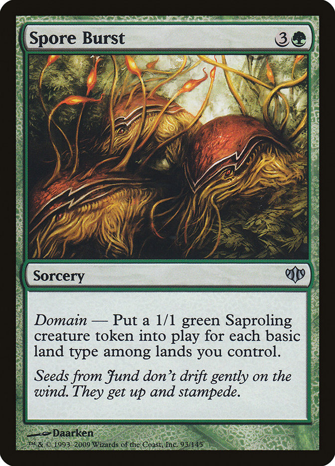 Spore Burst [Conflux] MTG Single Magic: The Gathering    | Red Claw Gaming