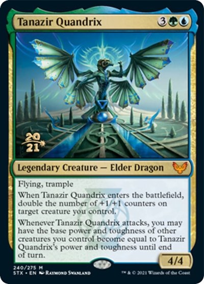 Tanazir Quandrix [Strixhaven: School of Mages Prerelease Promos] MTG Single Magic: The Gathering    | Red Claw Gaming