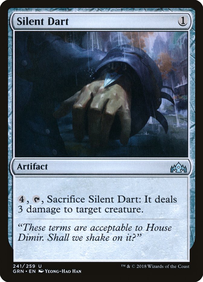 Silent Dart [Guilds of Ravnica] MTG Single Magic: The Gathering    | Red Claw Gaming