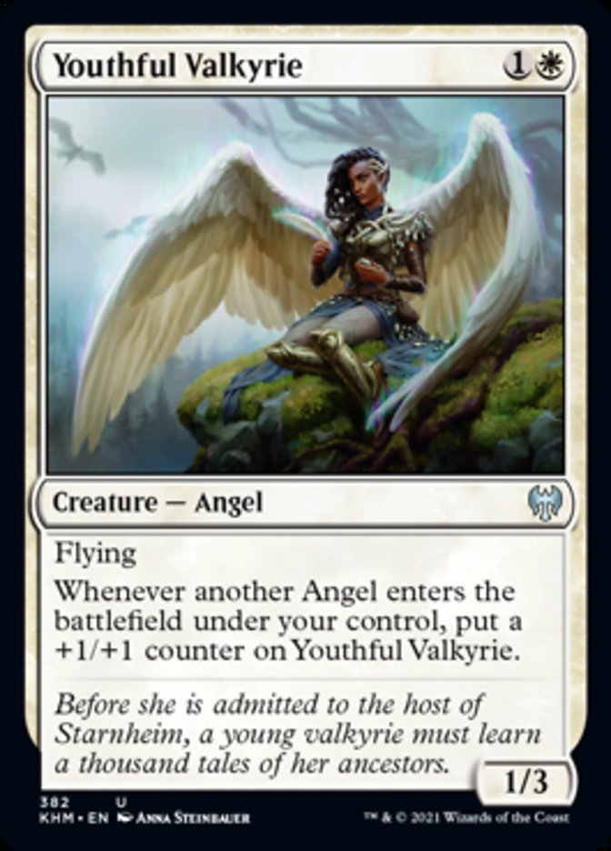 Youthful Valkyrie [Kaldheim] MTG Single Magic: The Gathering    | Red Claw Gaming