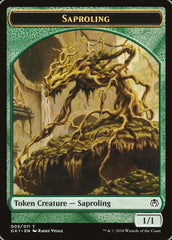 Saproling // Insect Double-Sided Token [Guilds of Ravnica Guild Kit Tokens] MTG Single Magic: The Gathering    | Red Claw Gaming