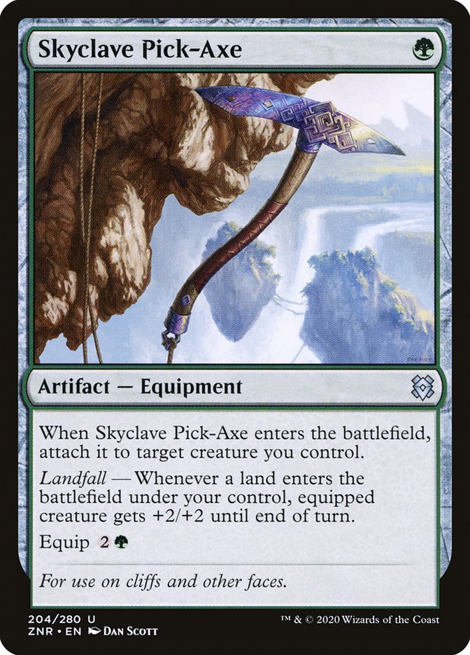 Skyclave Pick-Axe [Zendikar Rising] MTG Single Magic: The Gathering    | Red Claw Gaming