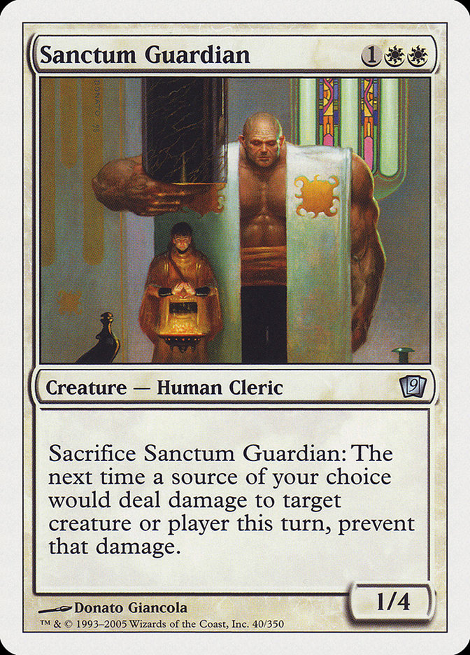 Sanctum Guardian [Ninth Edition] MTG Single Magic: The Gathering    | Red Claw Gaming