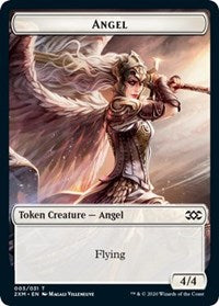 Angel // Ape Double-Sided Token [Double Masters Tokens] MTG Single Magic: The Gathering    | Red Claw Gaming