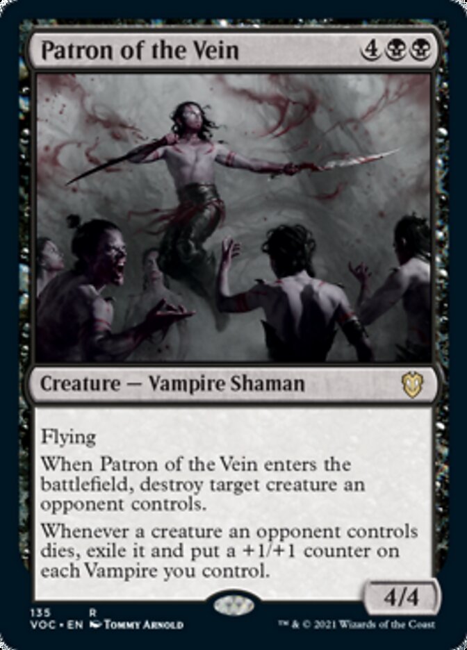 Patron of the Vein [Innistrad: Crimson Vow Commander] MTG Single Magic: The Gathering    | Red Claw Gaming