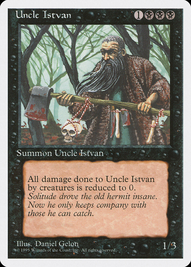 Uncle Istvan [Fourth Edition] MTG Single Magic: The Gathering    | Red Claw Gaming