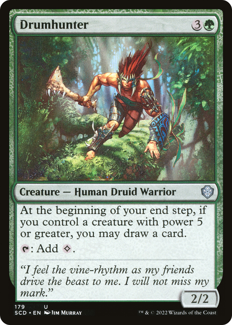 Drumhunter [Starter Commander Decks] MTG Single Magic: The Gathering    | Red Claw Gaming