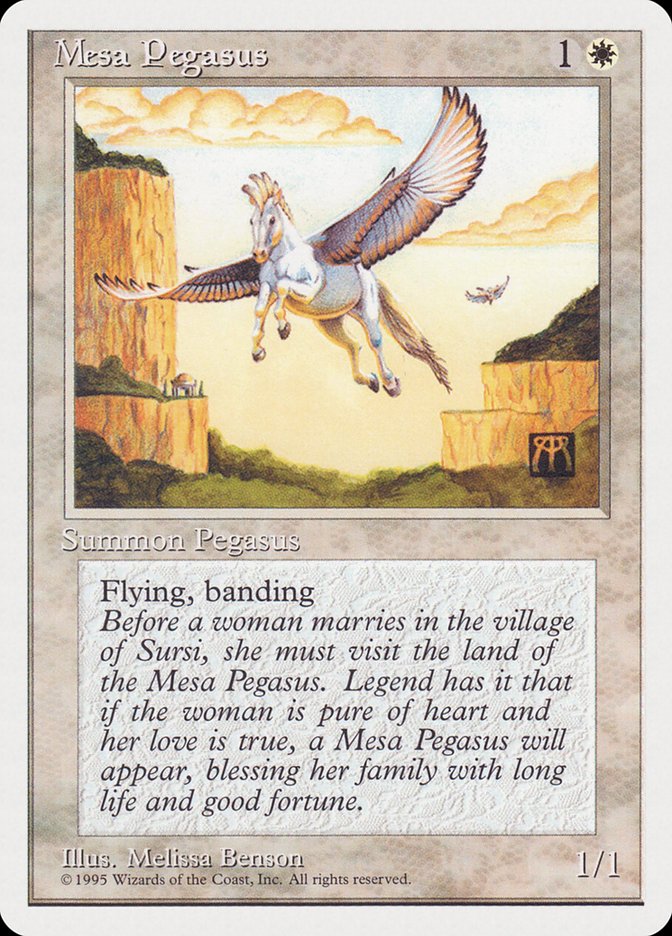 Mesa Pegasus [Rivals Quick Start Set] MTG Single Magic: The Gathering    | Red Claw Gaming