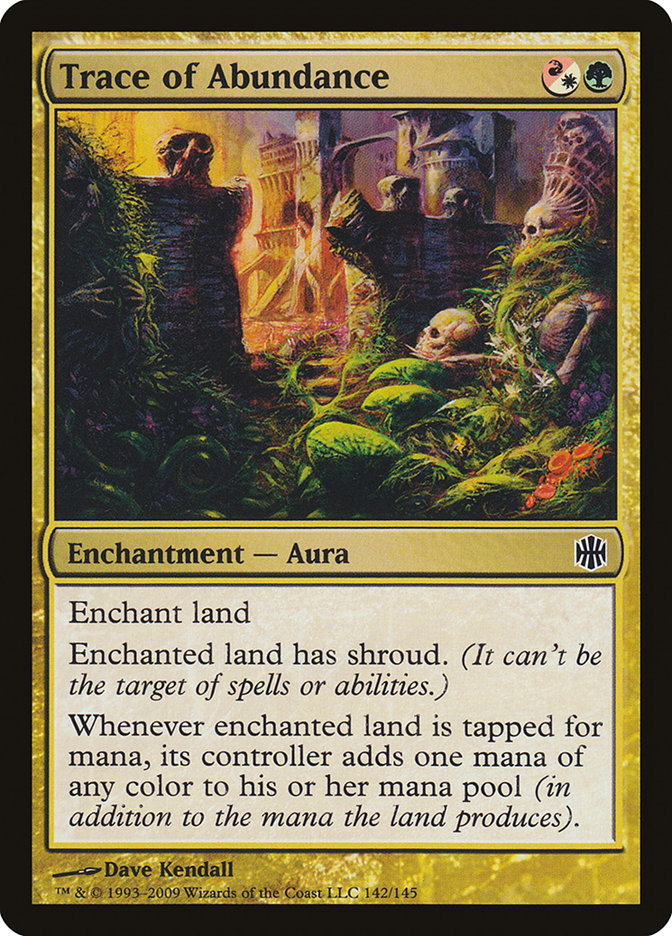 Trace of Abundance [Alara Reborn] MTG Single Magic: The Gathering    | Red Claw Gaming