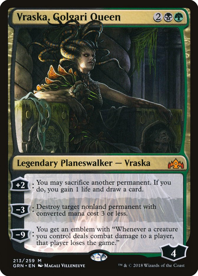 Vraska, Golgari Queen [Guilds of Ravnica] MTG Single Magic: The Gathering    | Red Claw Gaming